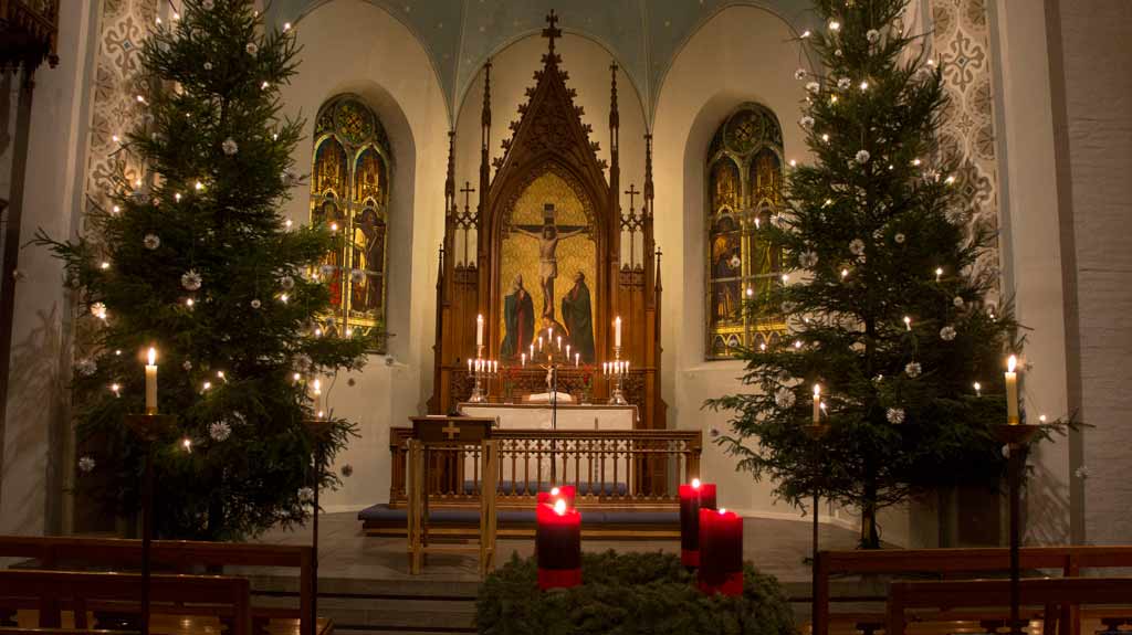Weihnachten in der Deutschen Kirche in Helsinki