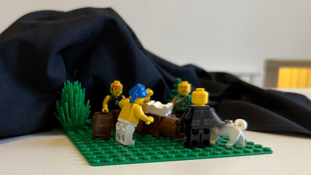 Szenen aus der Passionsgeschichte — in Lego nachgebaut