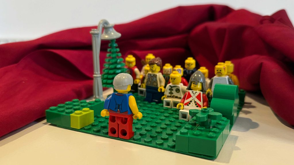 Szenen aus der Passionsgeschichte — in Lego nachgebaut