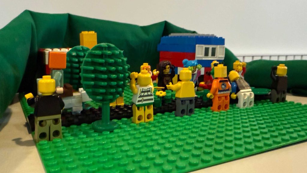 Szenen aus der Passionsgeschichte — in Lego nachgebaut