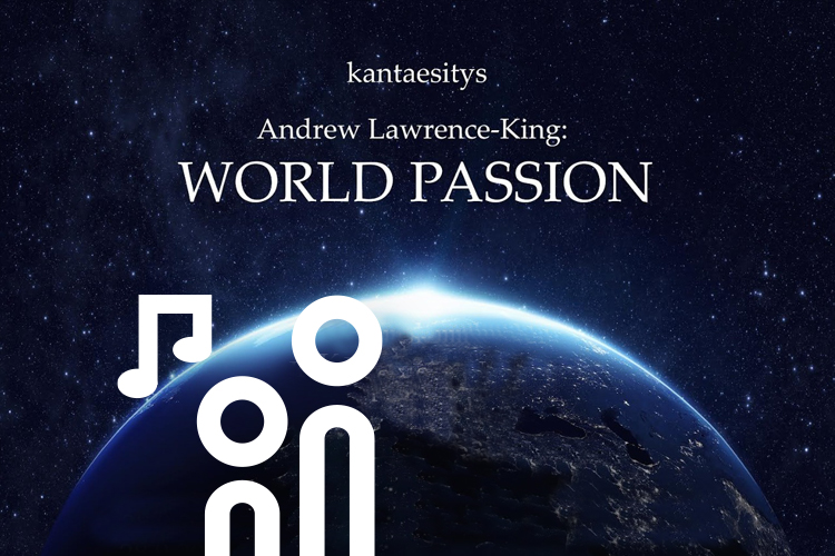 Premiere von Andrew Lawrence–Kings 'Welt der Leidenschaft – World Passion' in der Deutschen Kirche in Helsinki am 28.9.2025
