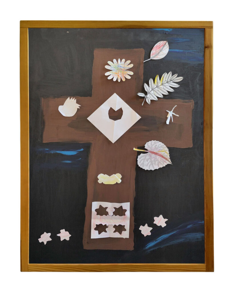 Vom Dunkel zum Licht — vom Kreuz zum Leben. Ausstellung zu Ostern 2026 in der Deutschen Kirche in Helsinki, Tafel 5