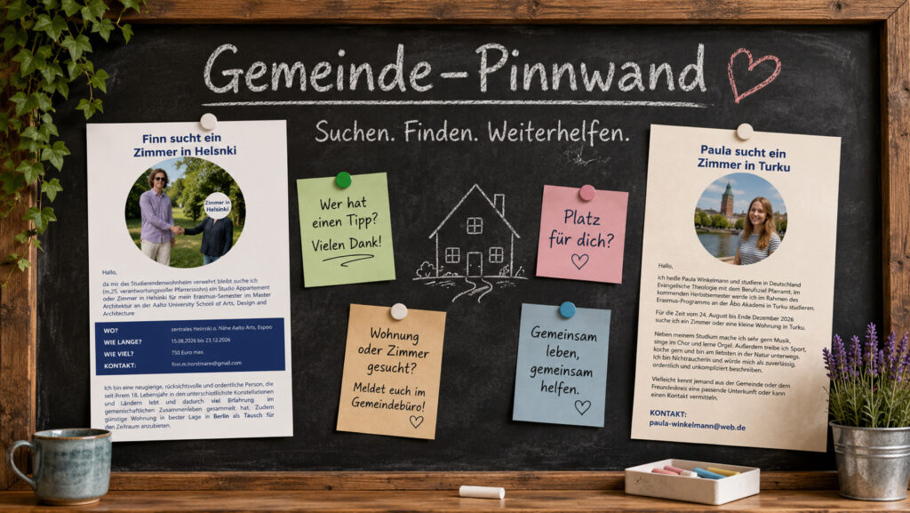 Gemeinde-Pinnwand