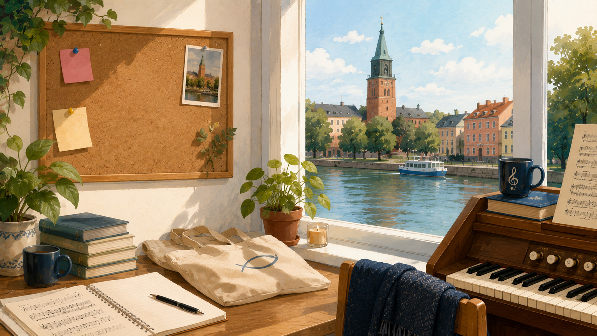 Paula sucht ein Zimmer in Turku