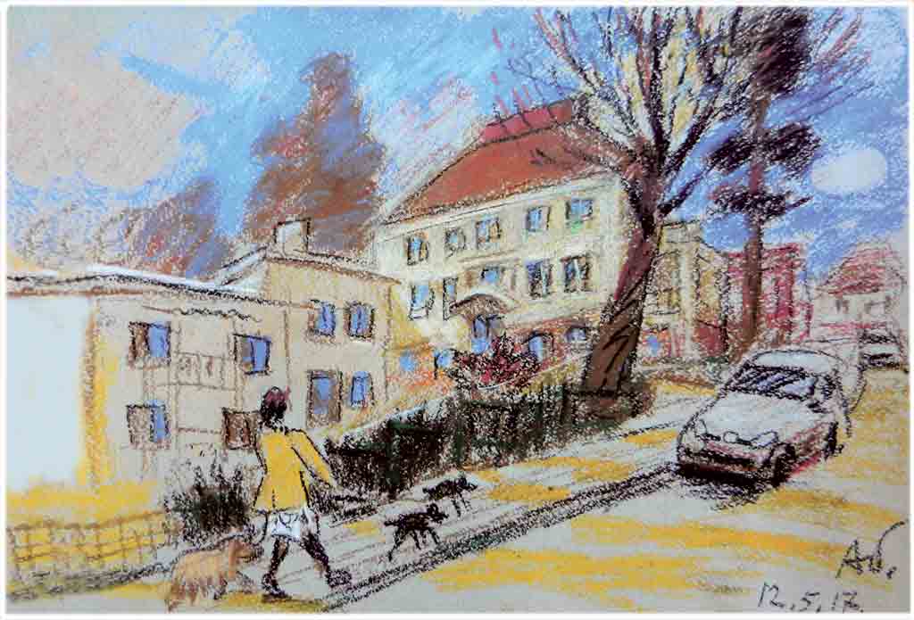 Deutsche Seniorenwohnheim in Munkkiniemi, Illustration