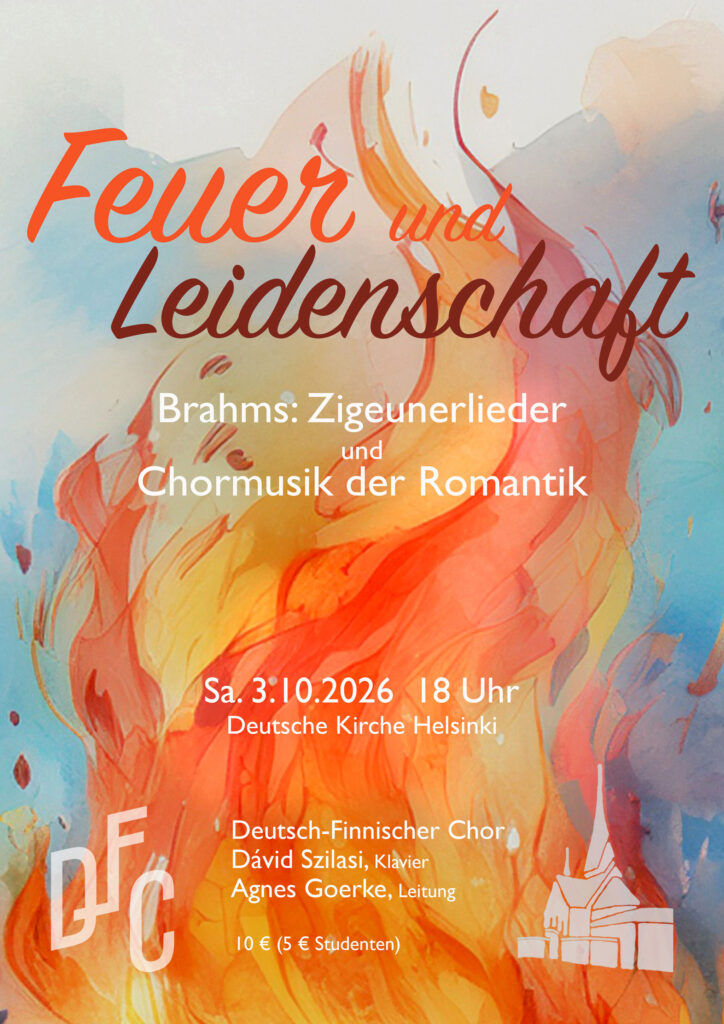Herbstkonzert des Deutsch–Finnischen Chores am 3.10.2026
