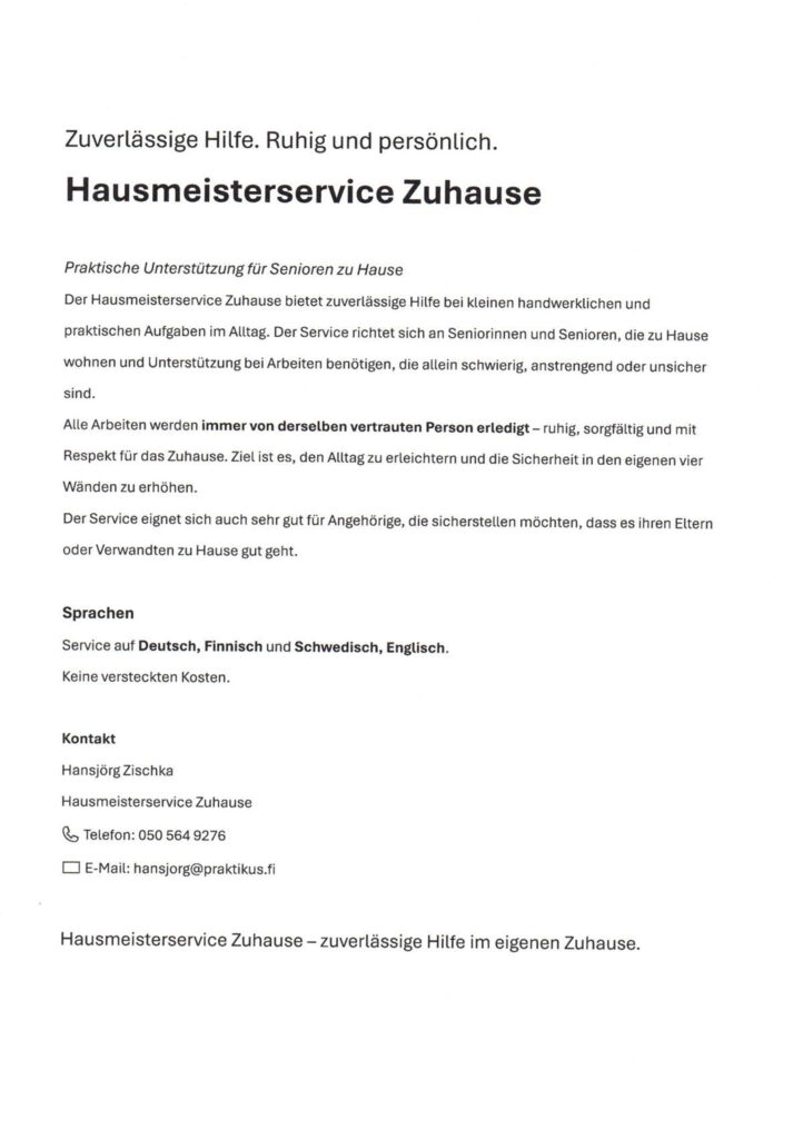 Hausmeisterservice Zischke